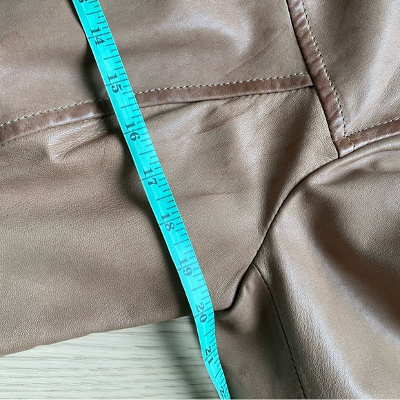 Danier Tan Leather Jacket - Picture 8 of 9